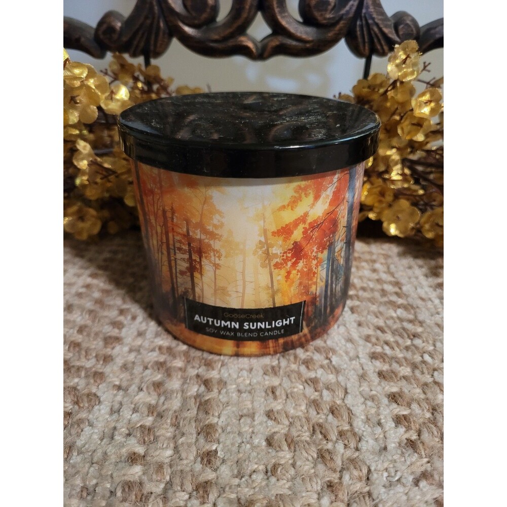 Autumn Sunlight - Goose Creek 3-Wick Candle